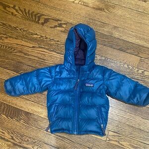 Patagonia Baby Hi-Loft Down Sweater™ Hoody Puffer Jacket 6-12m